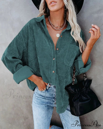 Corduroy Tunic Coats
