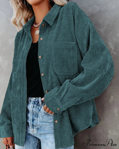 Corduroy Tunic Coats