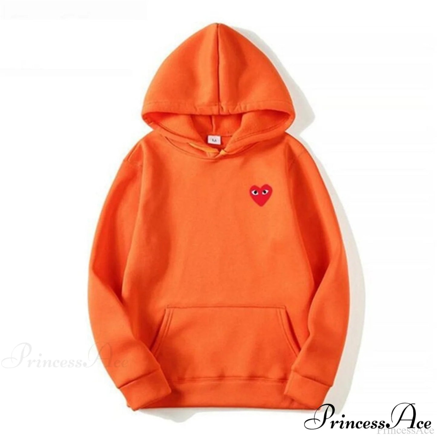 Cotton Heart-eye Printed Fall/winter Hoodies