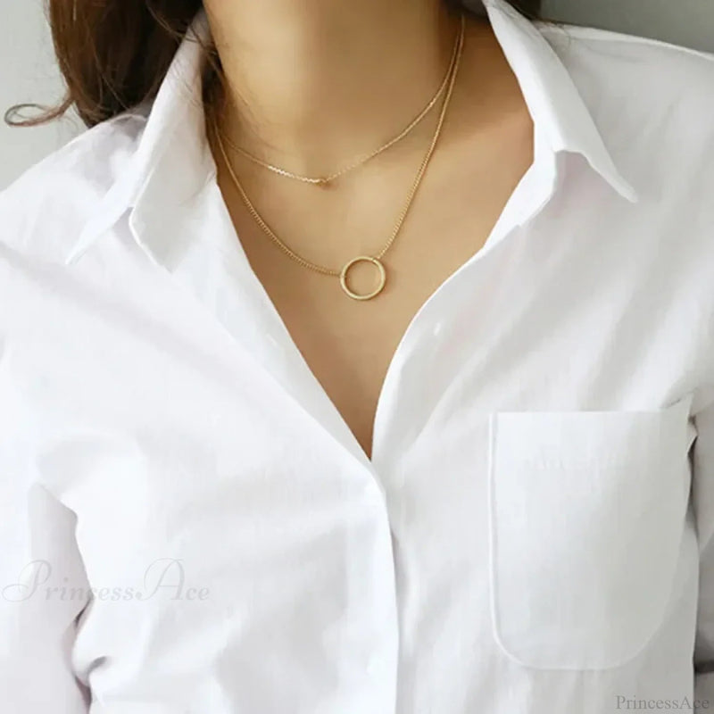 Cotton White Long Sleeve Blouse