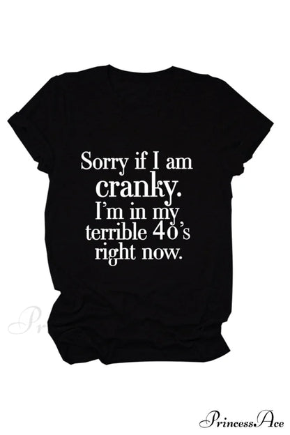 Cranky Patterned T-shirt