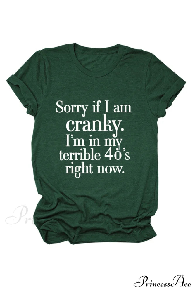 Cranky Patterned T-shirt