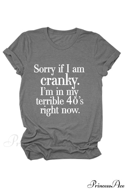 Cranky Patterned T-shirt