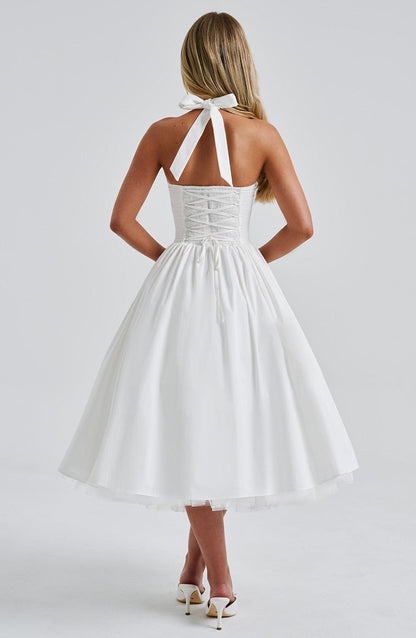 Monaco Grace Corset Midi Dress