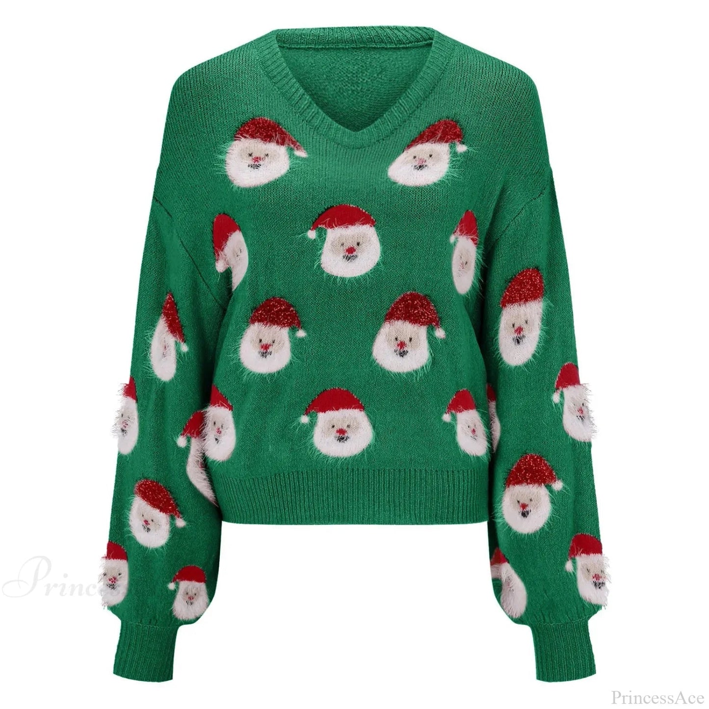 Crewneck Soft Loose Pullover Autumn Winter Christmas Christmas Sweater