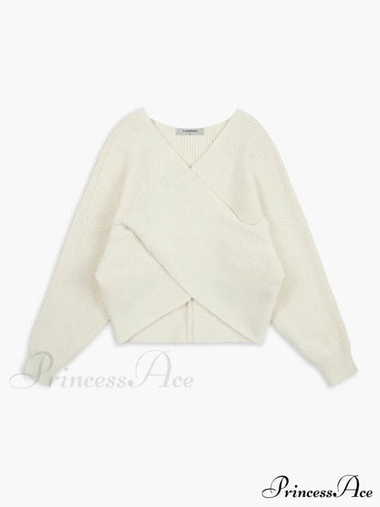 Cross My Heart Oversized Crop Sweater
