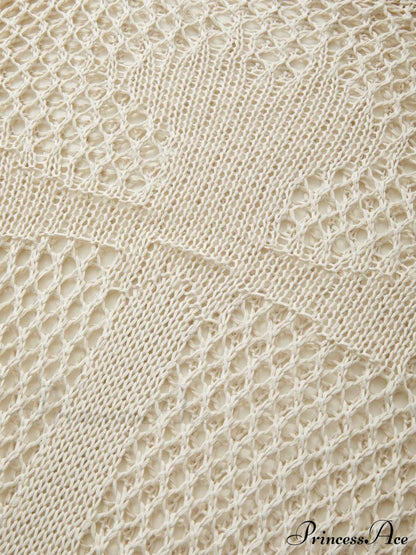Cross Patch Ribbed Tank Mini Dress