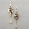 Silver Desert Earrings