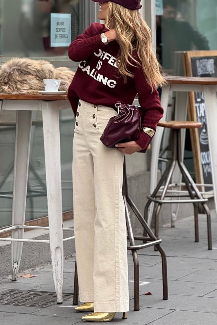 Coffee Is Calling Sweater