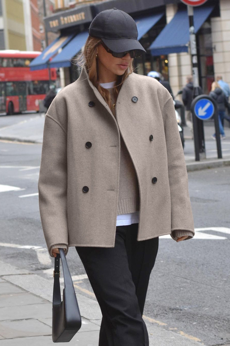 Style Woolen Office Coat