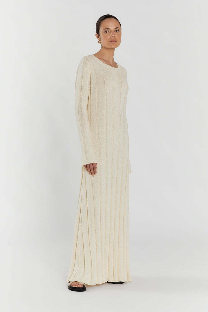A Line Maxi Sweater Dress