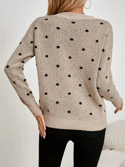 Comfortable Round Neck Sweater