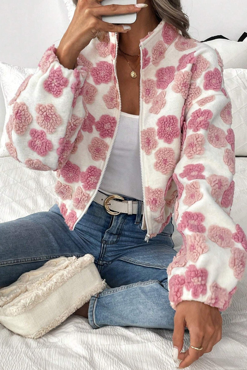 Jacquard Stylish Jacket Coat