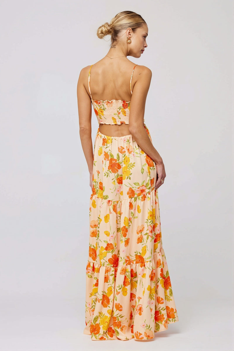 Splice Swing Cami Maxi Dress
