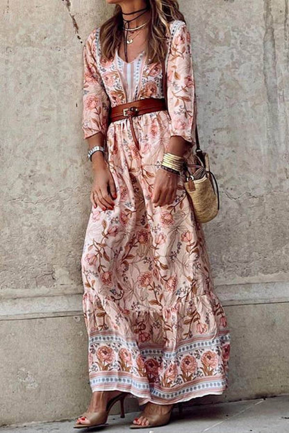 Print Maxi Dress