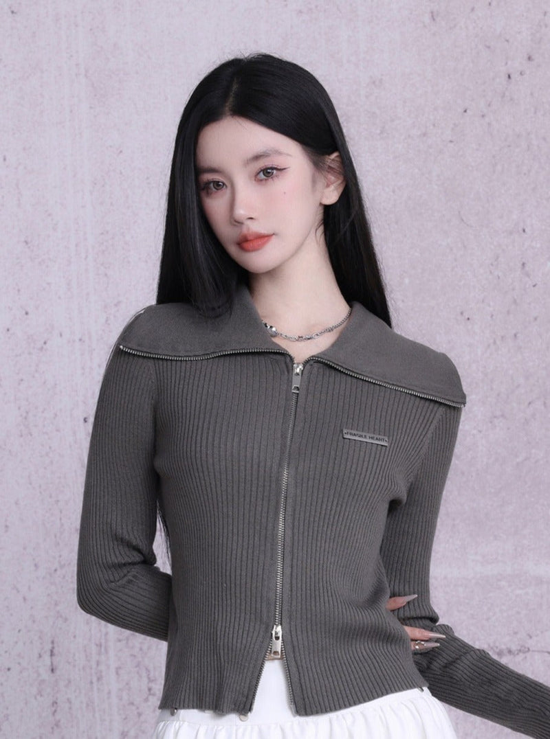 Elite Zip Cardigan