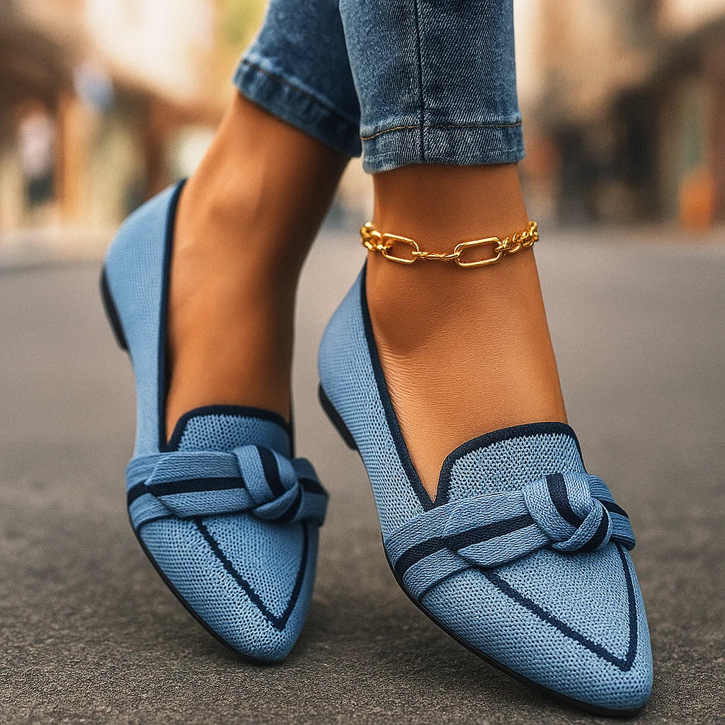Valentina Knit Flats
