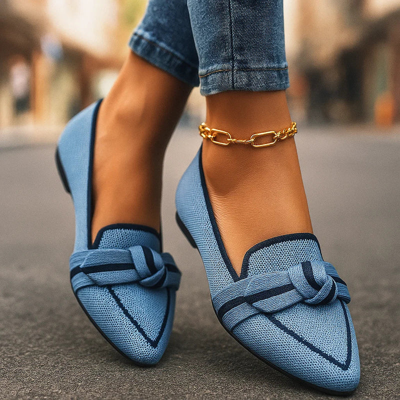Valentina Knit Flats