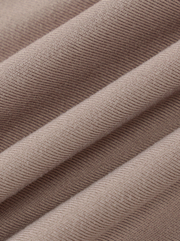 Long Sleeves Color Split-joint Hooded Maxi Dresses