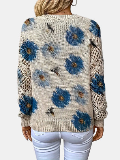 Yasmin - Blossom Knit Sweater