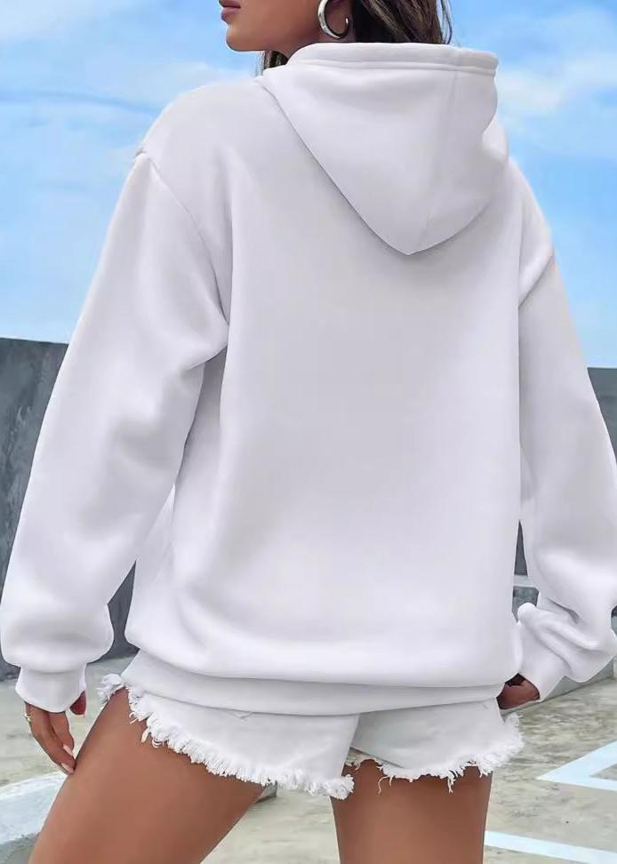 Cozy Fleece-lined Hooded Sweatshirt