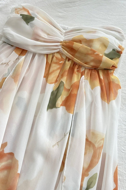 Backless Halter Maxi Dress