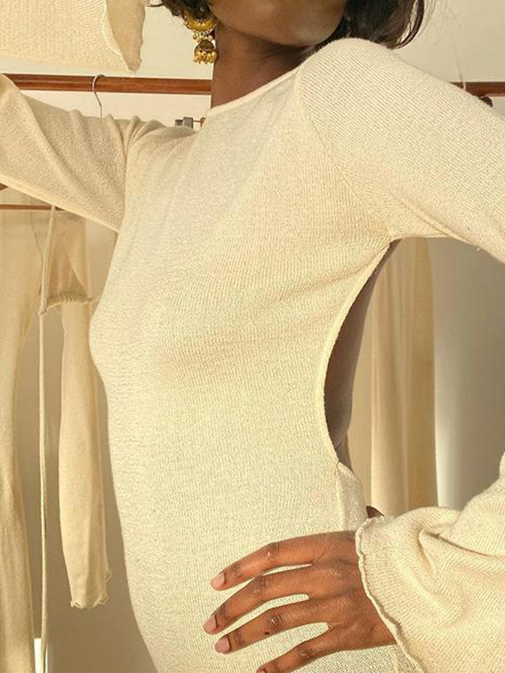 Backless Maxi Dress
