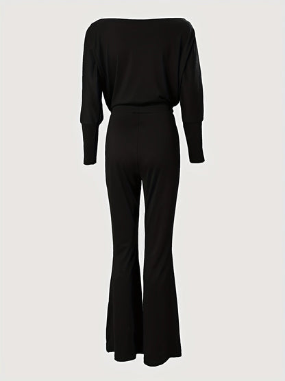 Queen Print Off Shoulder Jumpsuit Re7125