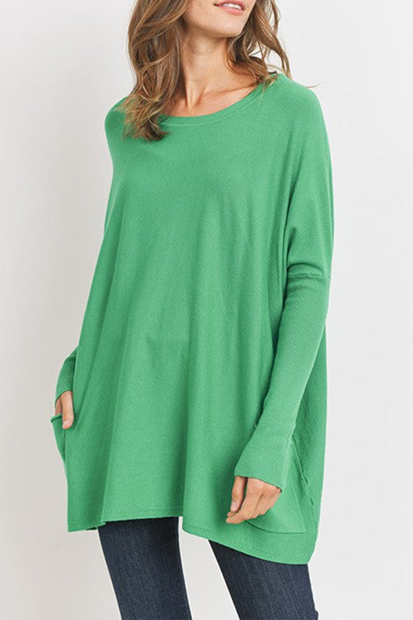 Boyfriend Pocket Sweater
