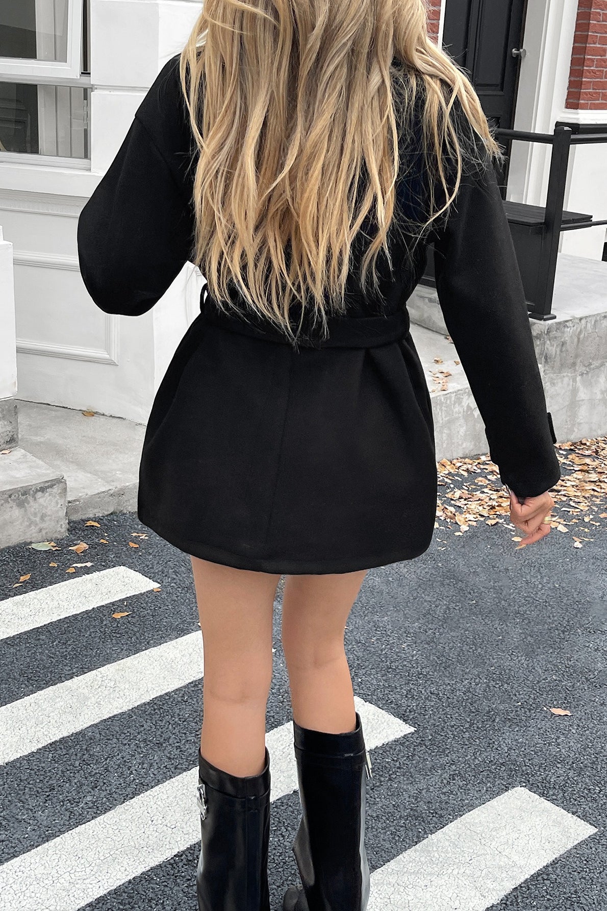 Long-sleeve Sweater Coat