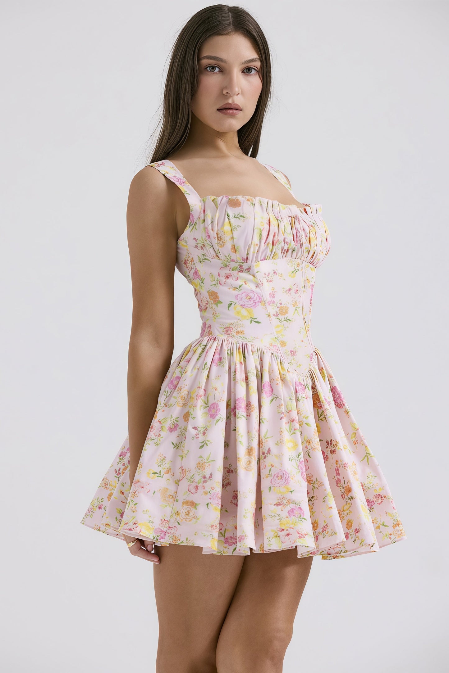 Cami Ballet Puff Mini Dress
