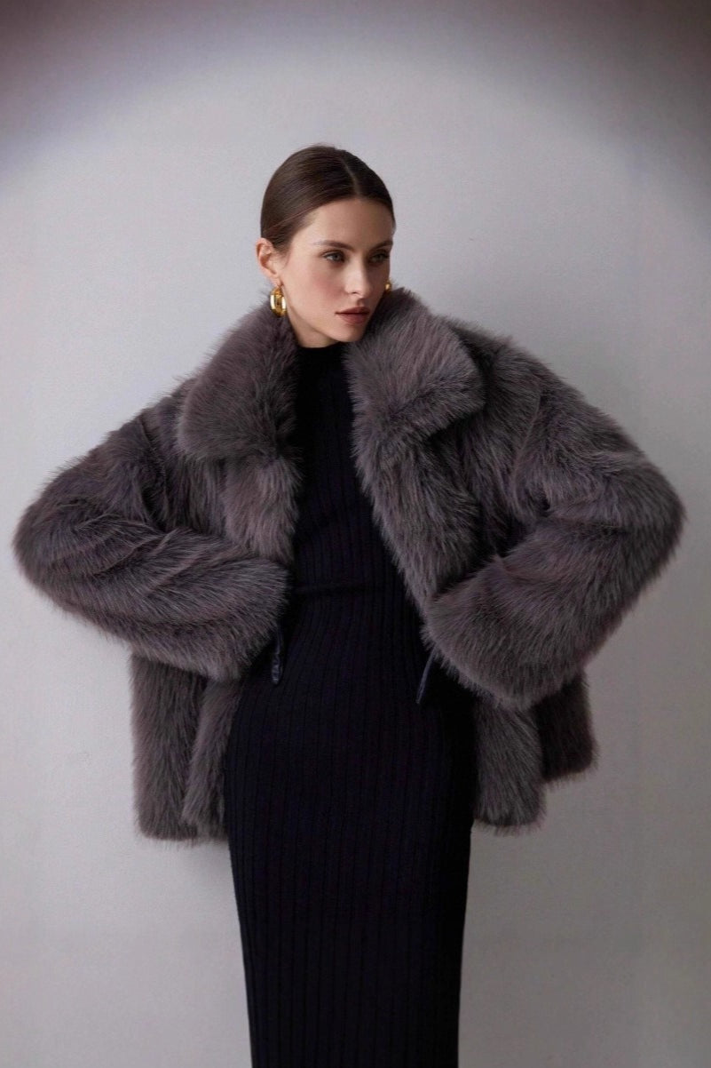 Faux Fur Winter Coat