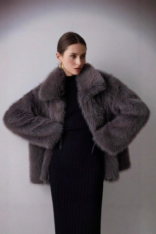 Faux Fur Winter Coat