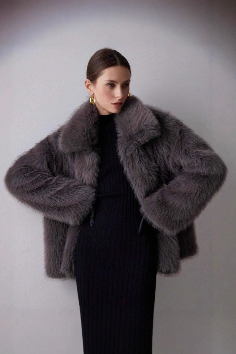 Faux Fur Winter Coat