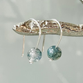 Blue Sphere Earrings