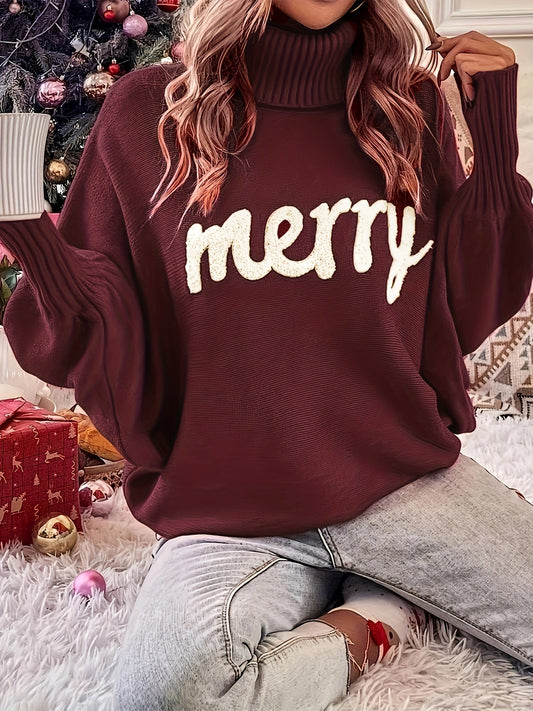 Christmas Turtleneck Sweater