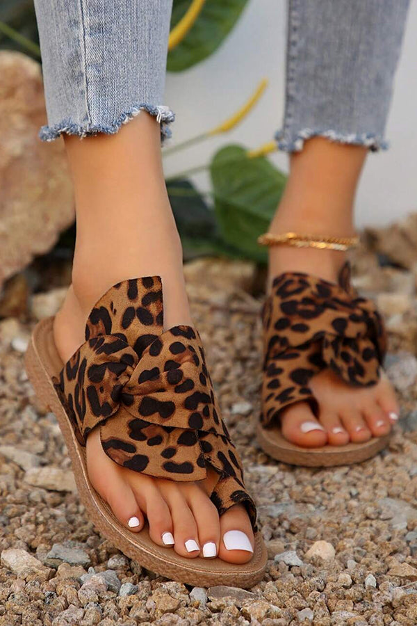 Bow Soft Bottom Beach Sandals