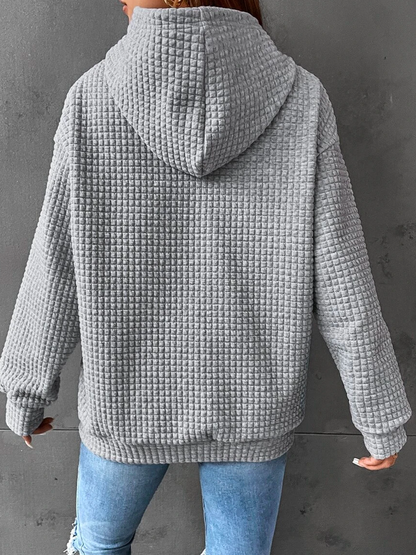 Plain Hoodie Sweatshirt