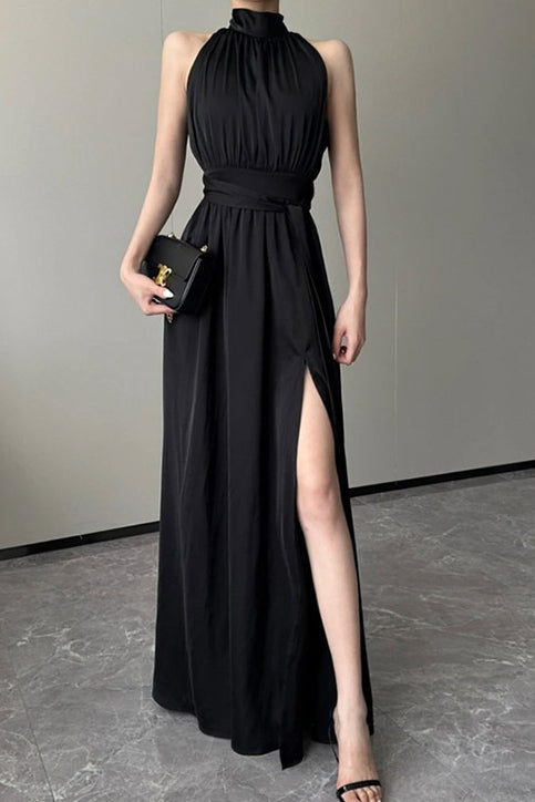 Sleeveless Evening Maxi Dress