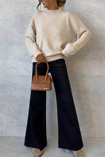 Jersey Beige Super Soft Sweater