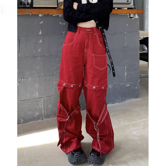Red Halloween Pants