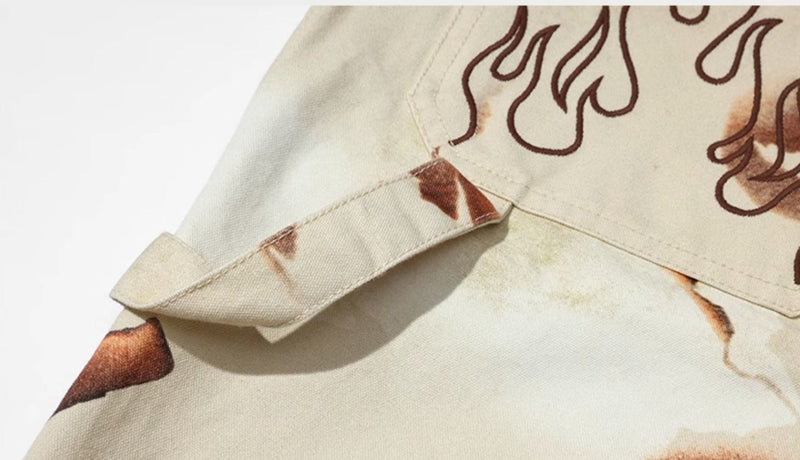 Fire-washed Logger Pants
