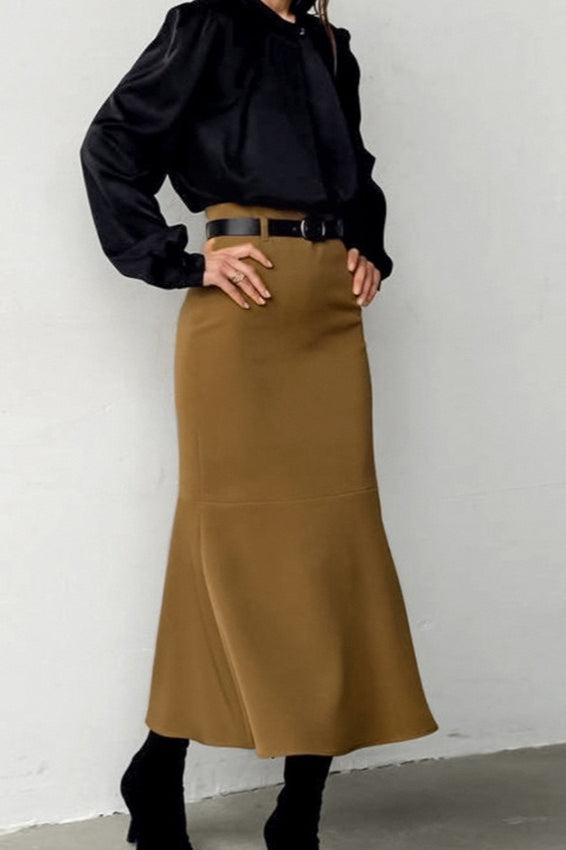 Brown Mermaid Skirt