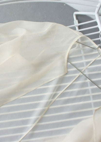Upf 50+ Cardigans Organza Apricot Summer