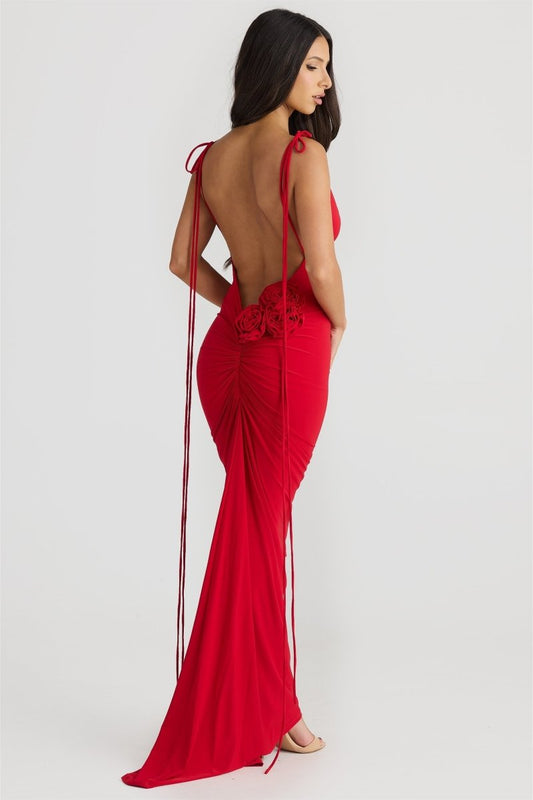 Elma Open Back Maxi Dress