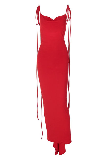 Elma Open Back Maxi Dress