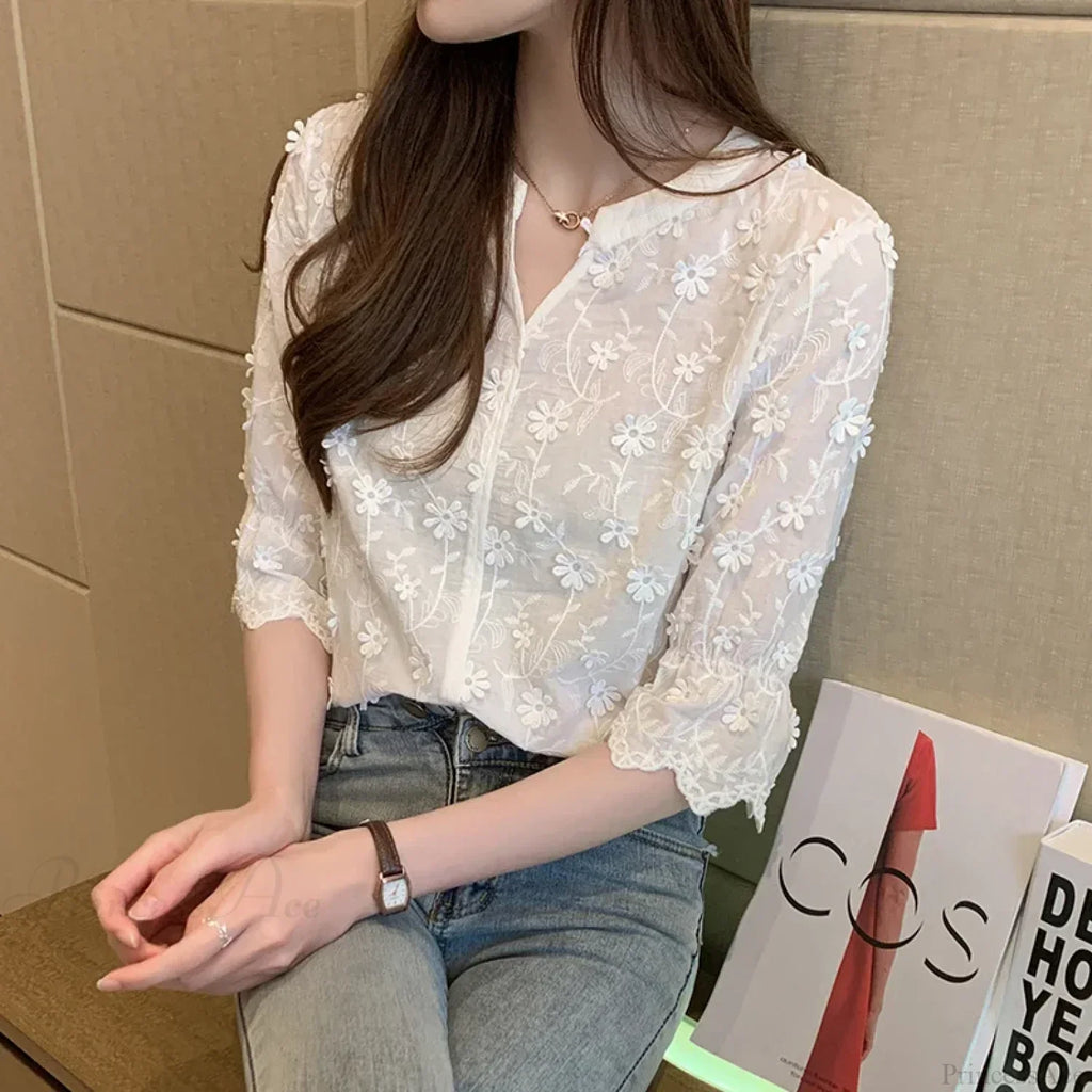 Gracefully Designed Blouse