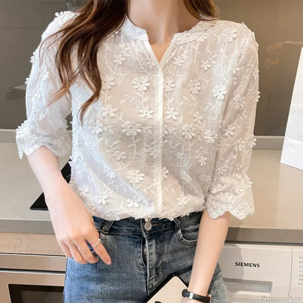Gracefully Designed Blouse