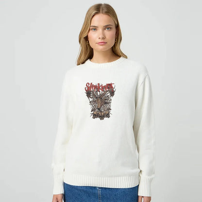 New Printed ’s and ’s Sweater Europe and the United States Street Knitting Sweater