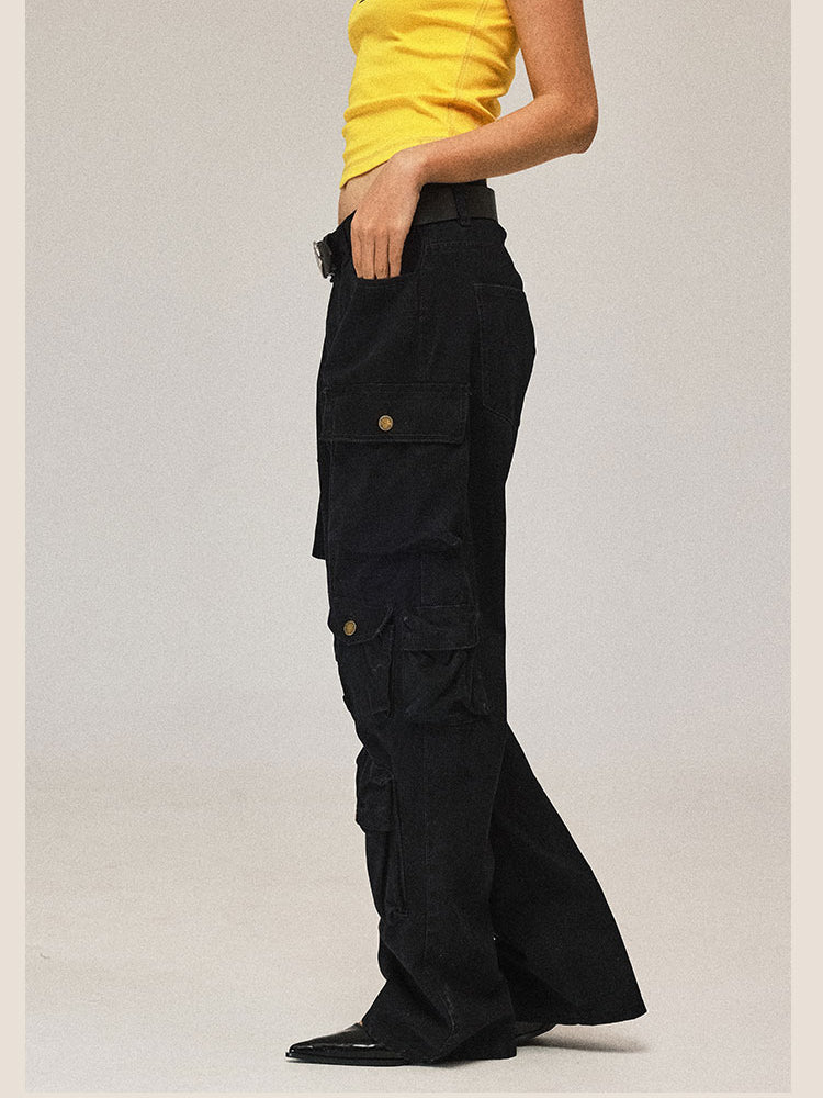 Hip-hop Loose Wide-leg Pants